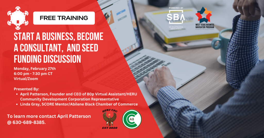 HERU CDC Start a business and Seed Funding_final_Feb 27th virtual training